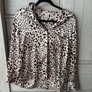 Victoria's Secret Animal Print Blouse